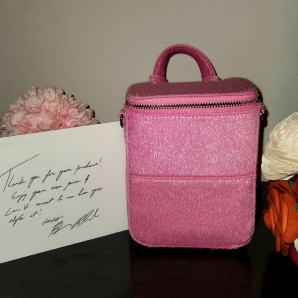 Brandon Blackwood - Mini Portmore | Blush Pink Ponyhair (Great Condition)